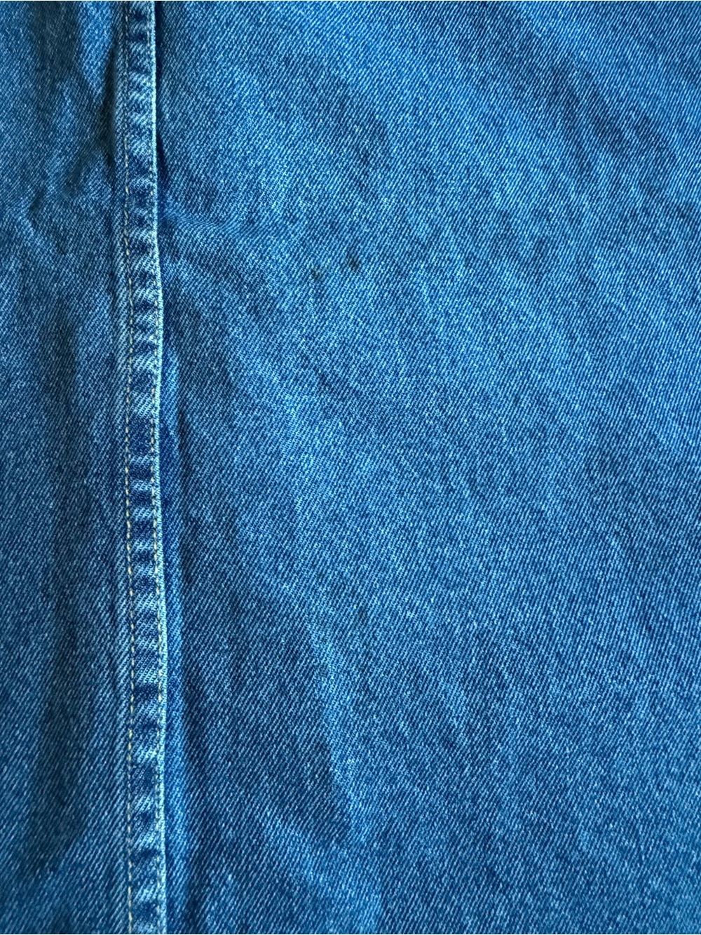 🌟Sag Harbor Vintage
Cottagecore Blue Button-Front
A-Line Denim Skirt - Picture 4 of 6